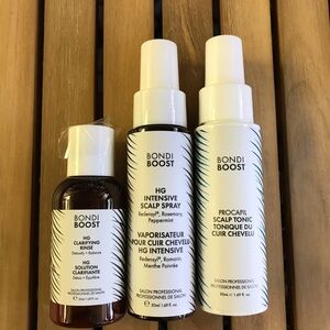 Bondi boost travel size set Hair tonic scalp serum thinning hair